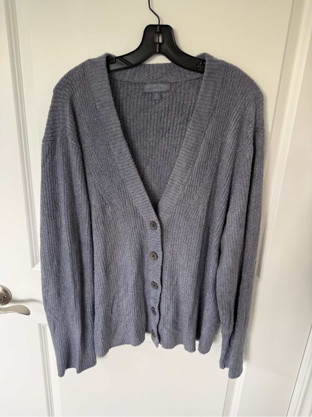 Barefoot Dreams Ribbed Cardigan Sweater Size 3X